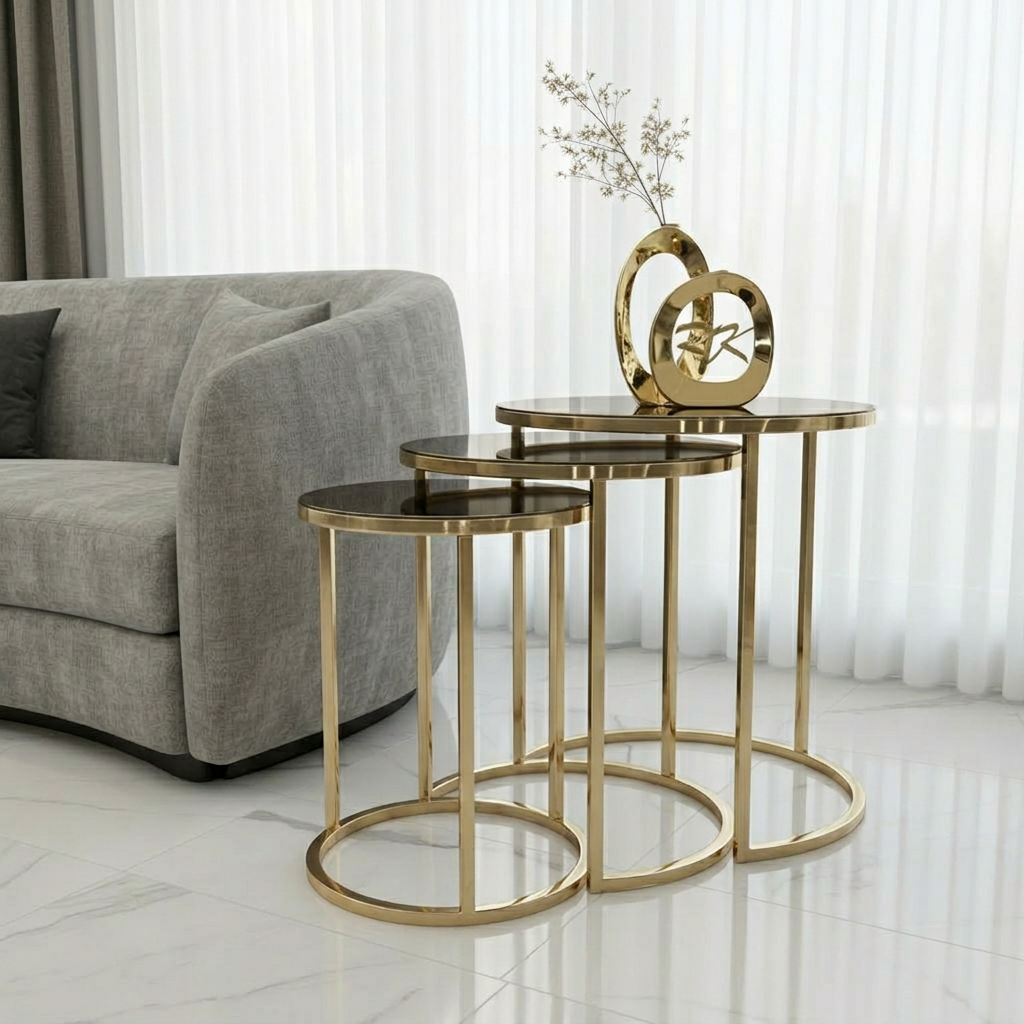 Nesting Orbital Gold Side Set - Image 3