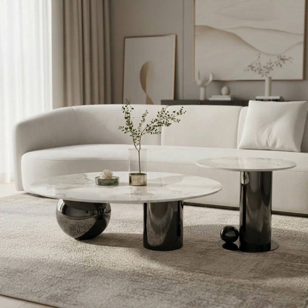Modern Black Marble Set - Image 2