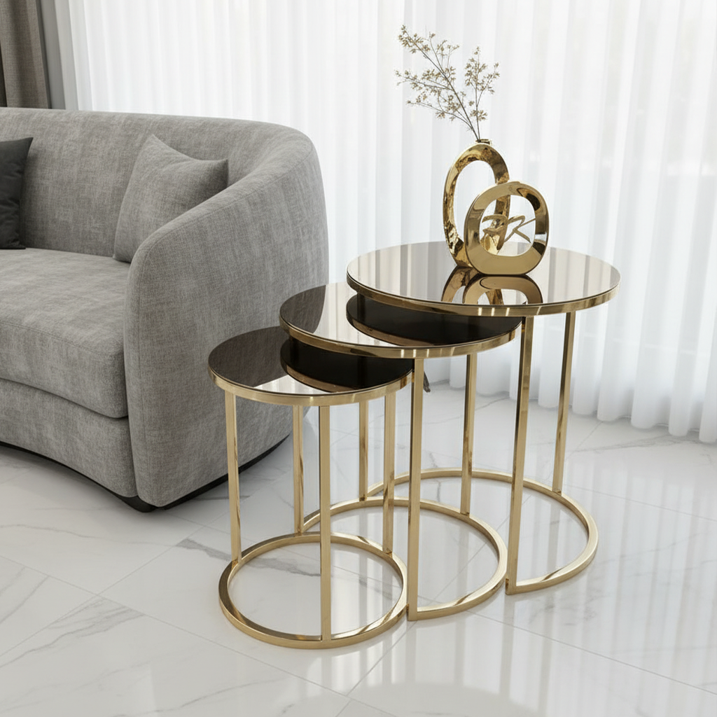Nesting Orbital Gold Side Set - Image 2