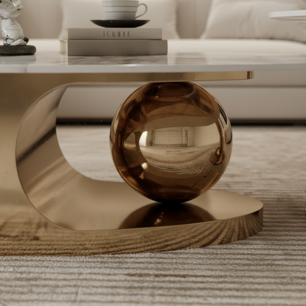 Elegant Gold Marble Set - Image 3