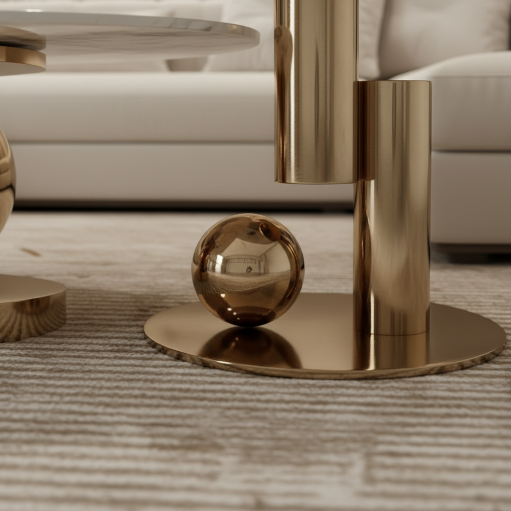 Elegant Gold Marble Set - Image 4