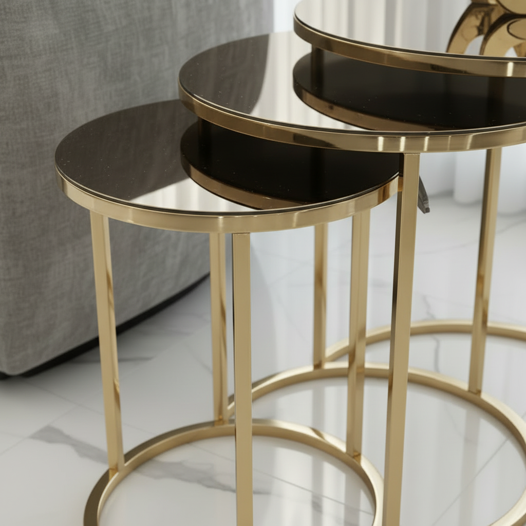 Nesting Orbital Gold Side Set - Image 5