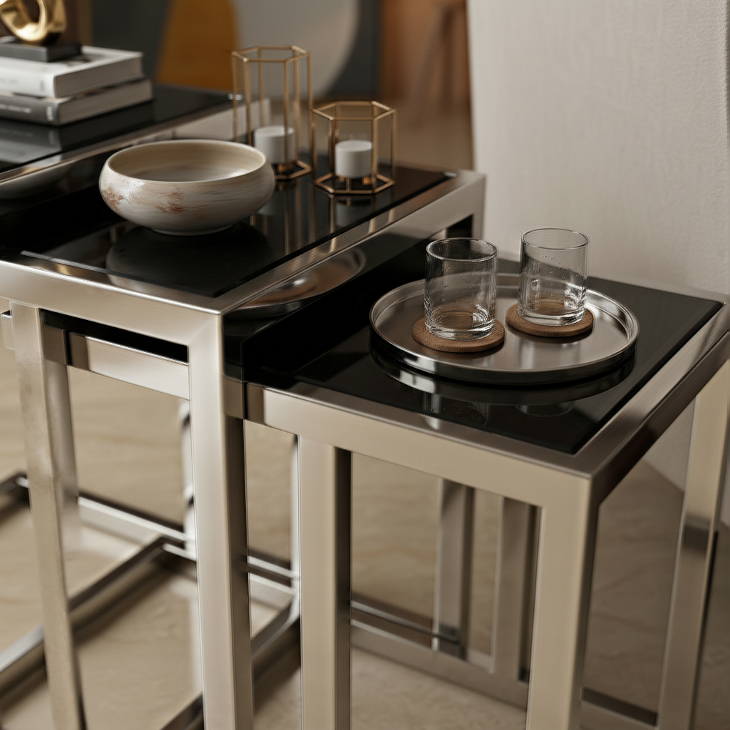 Nesting Silver Side Set - Image 5