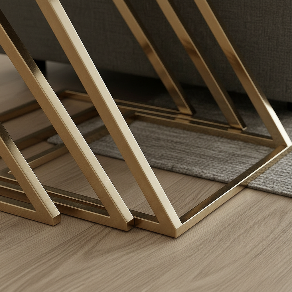 Nesting Z-Frame Gold Side Set - Image 5