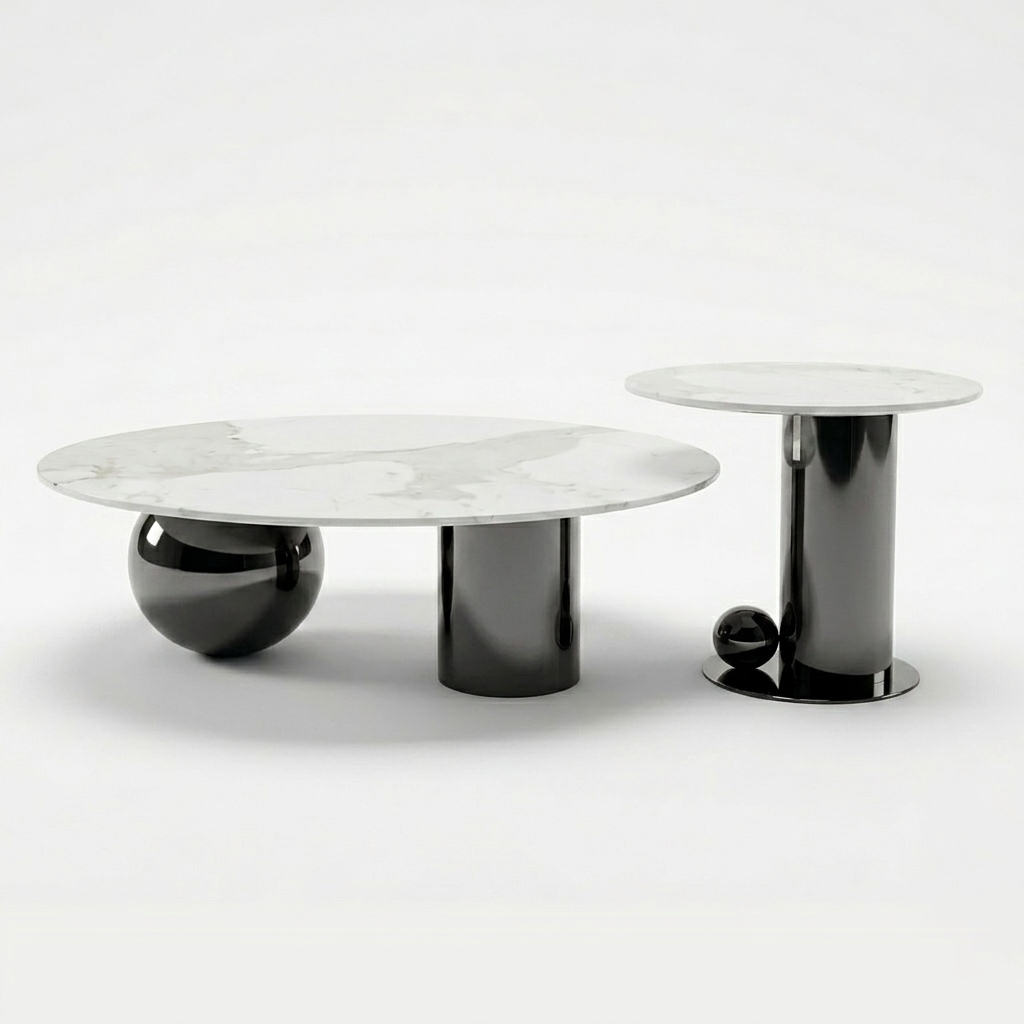 Modern Black Marble Set - Image 4